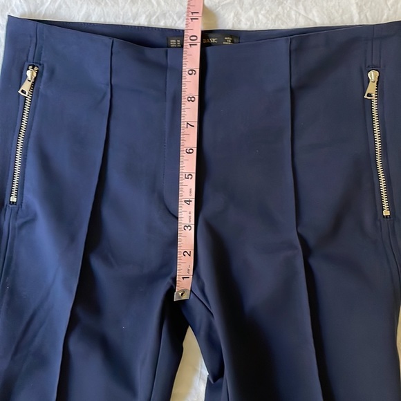 Zara Navy Cigarette Pants - Picture 5 of 11